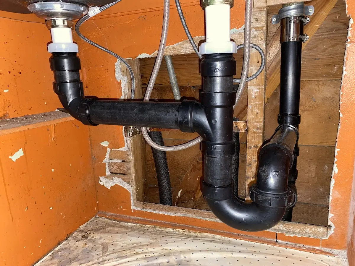 Professional Repiping Services equipment and tools on the job in Amity